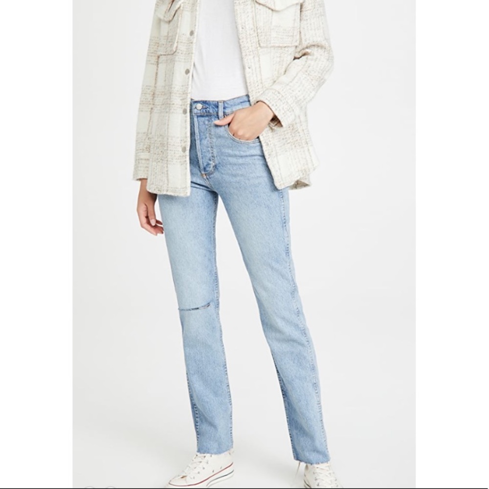 NWT Boyish High Rise Straight Leg Jean 30